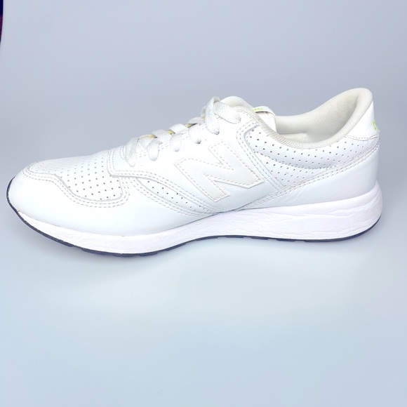 New Balance 420 White/Lime Mens/Womens - Picture 5 of 9